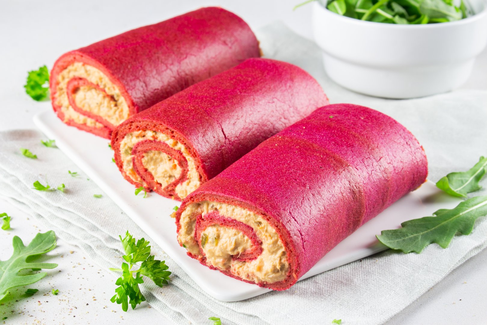 Wrap van Tonijn en Spinazie